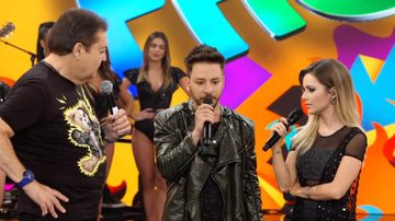 Sandy & Junior: comoção no Faustão - Reprodução