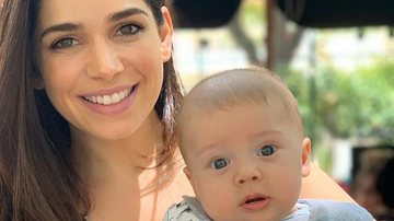 Sabrina Petraglia registra a reação do filho de 6 meses ao pisar na grama - Instagram