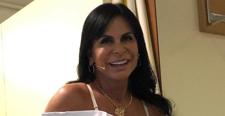 Gretchen sua a camisa e mostra sua rotina fitness agitada - Instagram