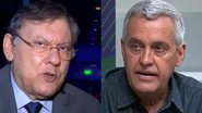 Mauro Naves e Milton Neves: demissão polêmica - TV Globo/Rede TV