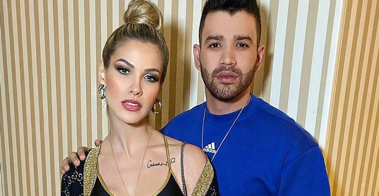 Andressa Suita posa com Samuel, o filho mais novo com Gusttavo Lima - Reprodução/Instagram