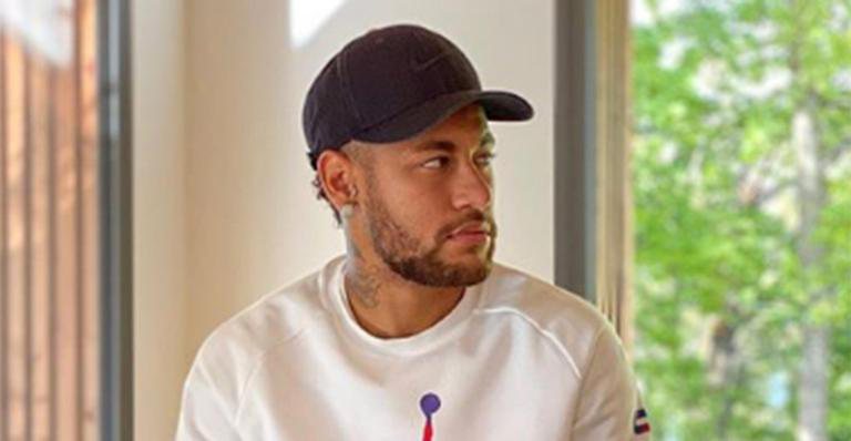 Neymar Jr fica de luto em homenagem a homem que o ajudou - Instagram