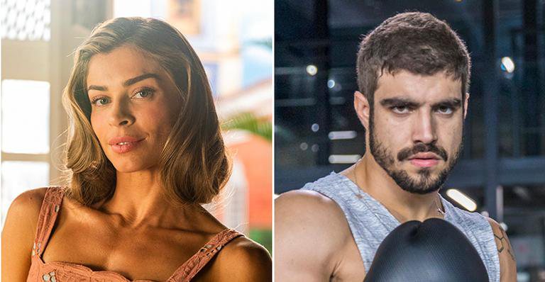 Grazi Massafera 'segue' conta nas redes dedicada ao seu romance com Caio Castro - Globo/Victor Pollak/João Miguel Júnior