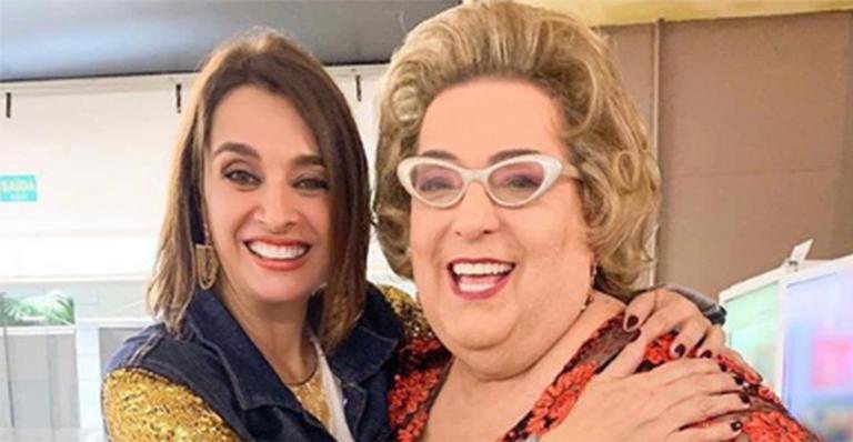 Cátia Fonseca e Mamma Bruschetta se reencontram na TV pela primeira vez - Instagram