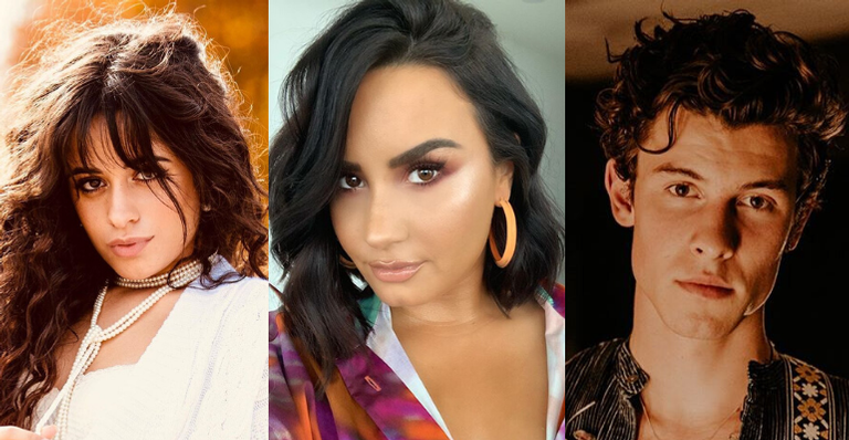 Shawn Mendes e Camila Cabello enviaram flores para Demi Lovato - Reprodução / Instagram