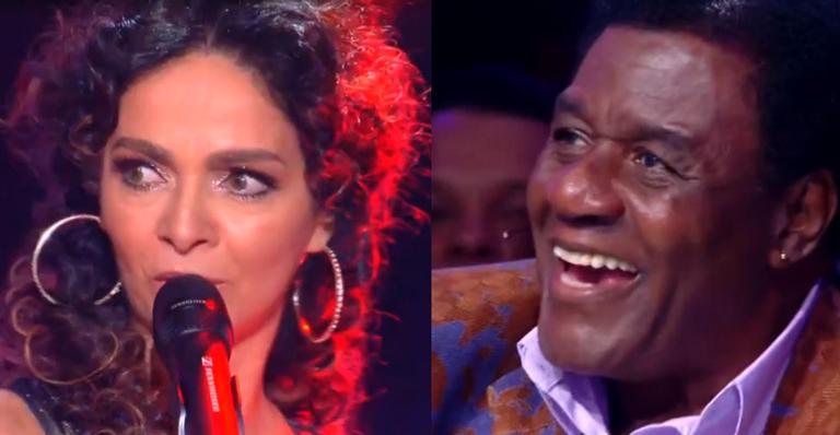 Claudia Ohana é eliminada após climão com Tony Tornado no 'Popstar' - Reprodução/TV Globo