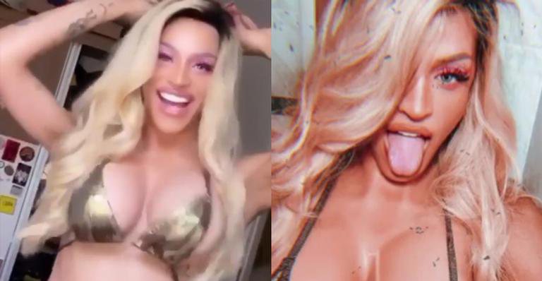 Pabllo Vittar: qual o segredo dos seios fartos da cantora? - Reprodução