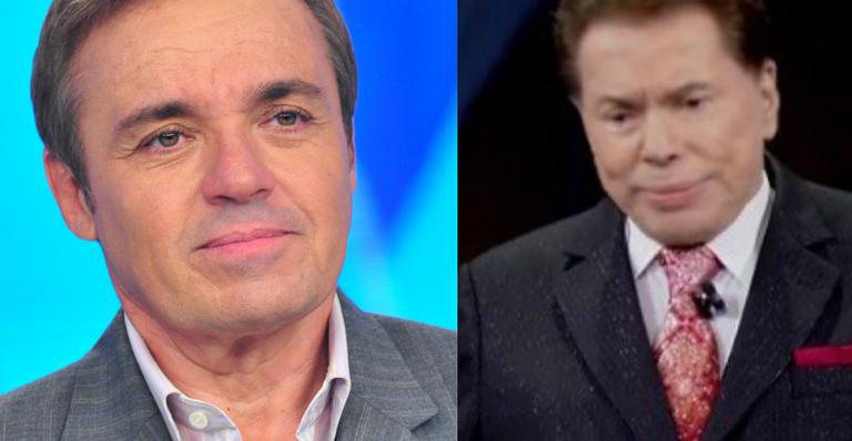 Silvio Santos envia coroa de flores para velório de Gugu Liberato - Divulgação/Record e Reprodução/SBT