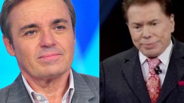 Silvio Santos envia coroa de flores para velório de Gugu Liberato - Divulgação/Record e Reprodução/SBT