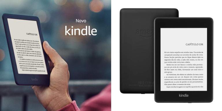 Dispositivos Kindle - Reprodução/Amazon