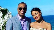 Luciele Di Camargo surge elegante no casamento de Kaká e Carol Dias - Instagram