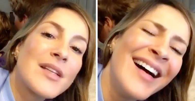 Claudia Leitte cai na gargalhada com mania curiosa do filho Davi - Instagram