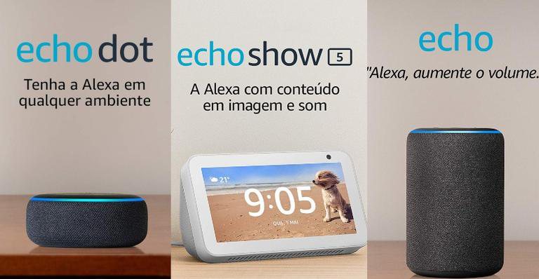 Conheça Alexa, a inteligência artificial da Amazon que promete te ajudar com as festas de fim de ano! - Reprodução/Amazon