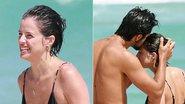 Agatha Moreira e Rodrigo Simas namoram muito em praia do Rio - AgNews