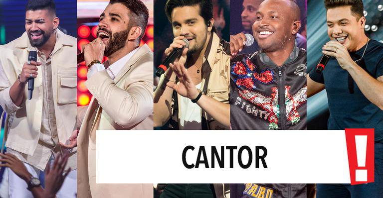 Conheça os indicados ao posto de melhor cantor de 2019; vote! - Reprodução