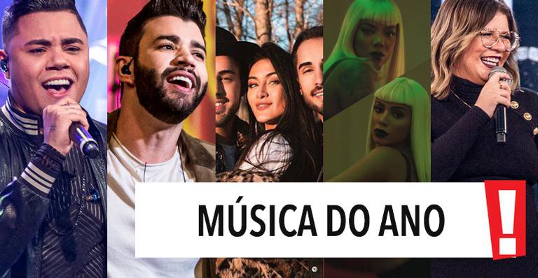 Prêmio Contigo! Online 2019 - Música do ano - Divulgação