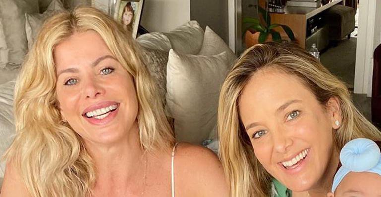 Karina Bacchi e Ticiane Pinheiro promovem encontro entre Enrico e Manuella - Instagram