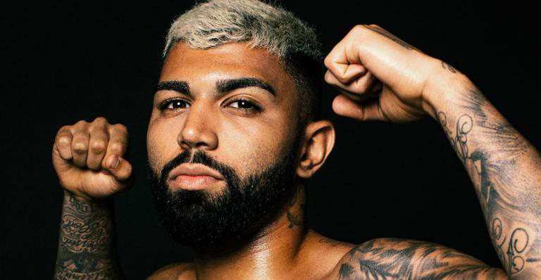 Gabigol viraliza com erro crasso em tatuagem e internautas detonam: ''Tatuador gago'' - Reprodução/Instagram