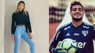 Esposa agredida por goleiro do São Paulo de pronuncia - Instagram