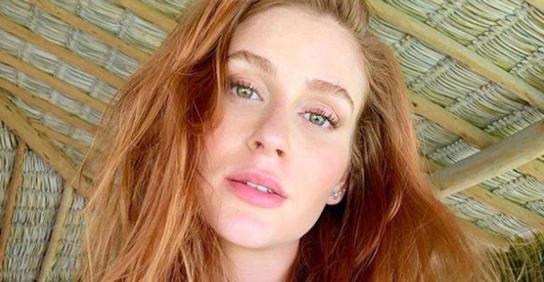 Marina Ruy Barbosa intensifica o tom de ruivo de seu cabelo - Instagram