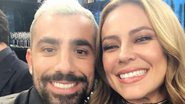 Paolla Oliveira comemora com Kaysar a vitória na Dança dos Famosos - Reprodução