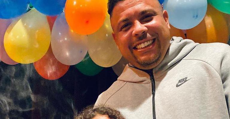 Ronaldo comemora 11 anos da filha com clique raríssimo: ''Minha princesa'' - Reprodução