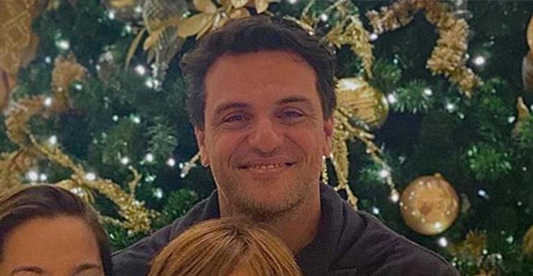 Rodrigo Lombardi comemora o Natal com momento emocionante - Reprodução