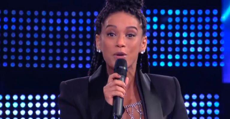 Taís Araujo solta palavrão ao vivo no 'Popstar' - Reprodução/TV Globo