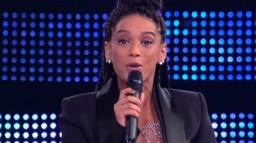 Taís Araujo solta palavrão ao vivo no 'Popstar' - Reprodução/TV Globo