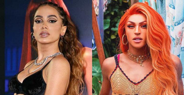 Reconciliadas? Anitta e Pabllo Vittar voltam a se seguir nas redes sociais - Reprodução/Instagram