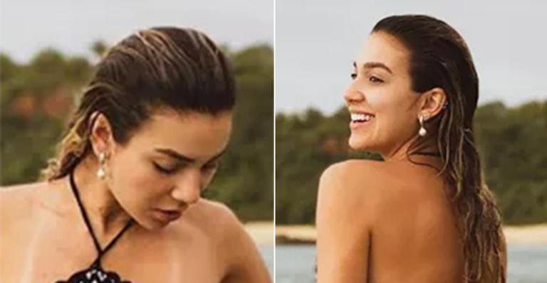 Bruna Santana choca fãs ao exibir bumbum poderoso em fotos de biquíni - Reprodução