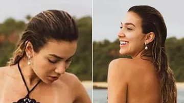 Bruna Santana choca fãs ao exibir bumbum poderoso em fotos de biquíni - Reprodução