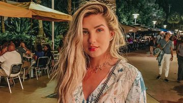 Ex-BBB Aline Gotschalg impressiona ao ostentar barriga chapadíssima e bronzeado em dia: ''Passada'' - Reprodução/Instagram