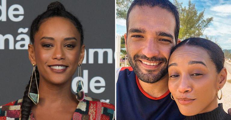 Taís Araujo posa com Humberto Carrão e revela 'bronca' com o ator - Globo/Estevam Avellar/Instagram