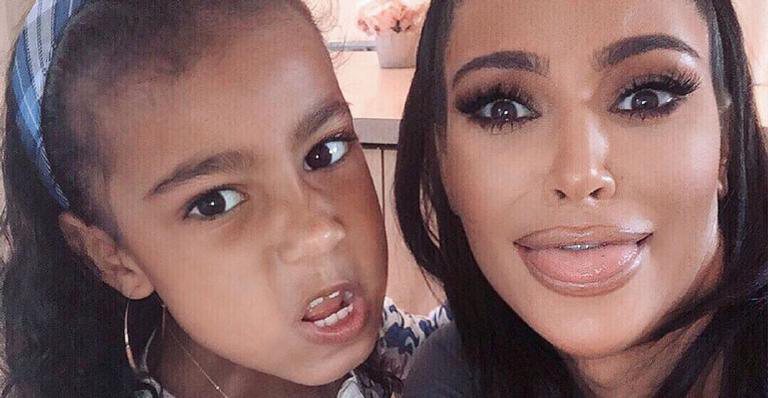 Filha de Kim Kardashian faz vídeo dançando funk e surpreende brasileiros: ''Embrazando'' - Reprodução/Instagram