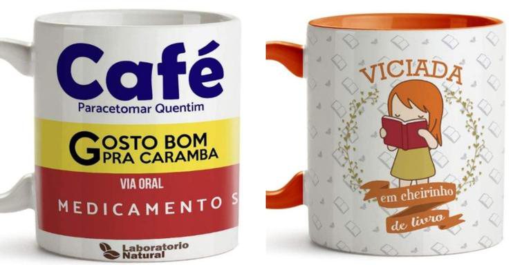 Canecas personalizadas para quem ama colecionar - Reprodução/Amazon