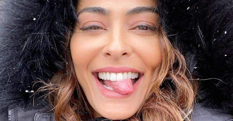 Nos Estados Unidos, Juliana Paes encara neve e curte piscina só de biquíni com os filhos - Reprodução/Instagram