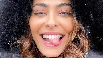 Nos Estados Unidos, Juliana Paes encara neve e curte piscina só de biquíni com os filhos - Reprodução/Instagram