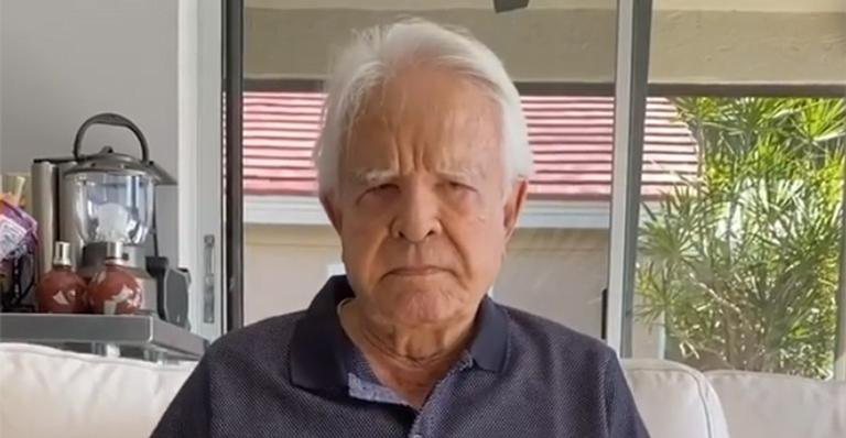 Aos 92 anos, Cid Moreira cai na escada e preocupa os fãs - Instagram