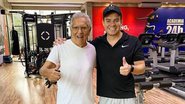 Belutti e Carlos Alberto posam juntos em academia - Instagram