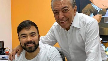 Mauricio de Sousa faz foto do filho com o marido em momento romântico - Instagram