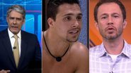 BBB20: Após intimação de Petrix, William Bonner e Tiago Leifert dão versões divergentes - Reprodução