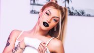 Pabllo Vittar surge com chupão ousado no pescoço e nega: ''É o filtro'' - Reprodução/Instagram