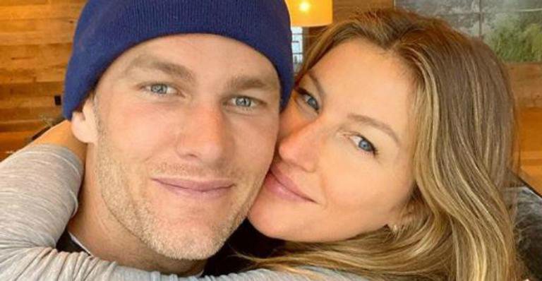 Gisele Bündchen posa em clima de romance nos braços do marido - Arquivo Pessoal