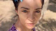 Claudia Ohana posa com a cara no sol em dia de praia e seguidores elogiam - Reprodução/Instagram