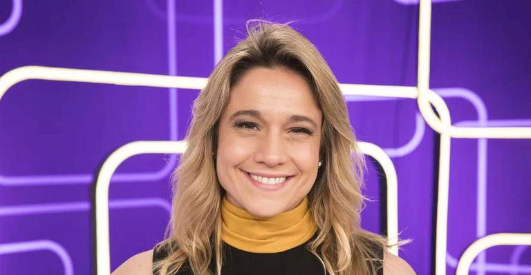 Fernanda Gentil se derrete de amor ao clicar momento de carinho dos filhos - Divulgação/TV Globo