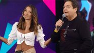 Daiane de Paula, assistente de palco do Domingão do Faustão, ostenta corpo sarado de biquíni branco - Instagram