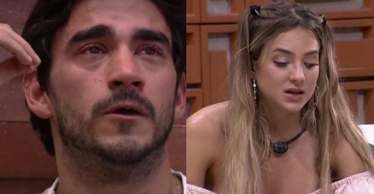 BBB 20: Gabi e Guilherme discutem após saída de Bianca Andrade e não seguram as lágrimas - Reprodução / TV Globo