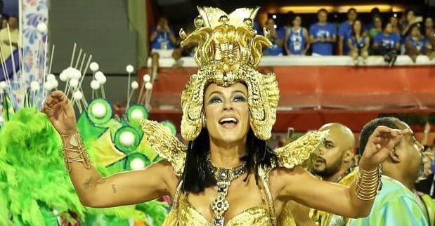 Paolla Oliveira celebra o segundo lugar da Grande Rio no Carnaval 2020 - Reprodução/Instagram