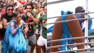 Anitta se empolga, joga bumbum pra galera e desce do trio - AgNews